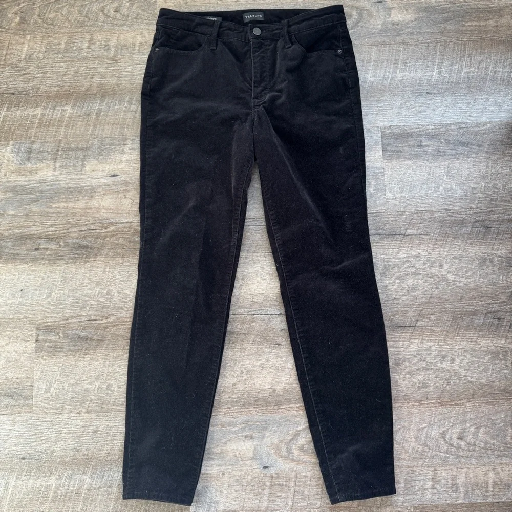 Talbots Corduroy Jegging High-Rise Straight Leg‎ Pants Size 6